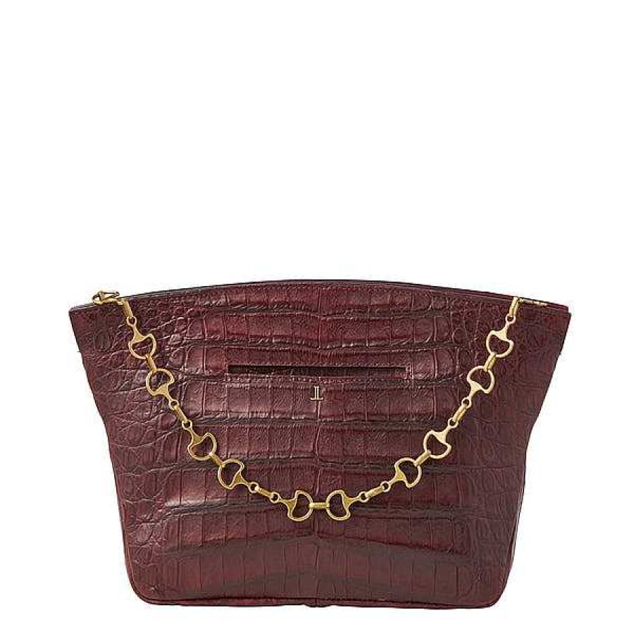 Donne Lucchese | Pochette Caiman Oversize