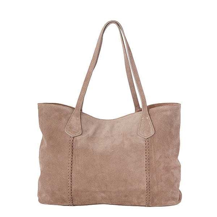 Donne Lucchese | Borsa In Pelle Scamosciata