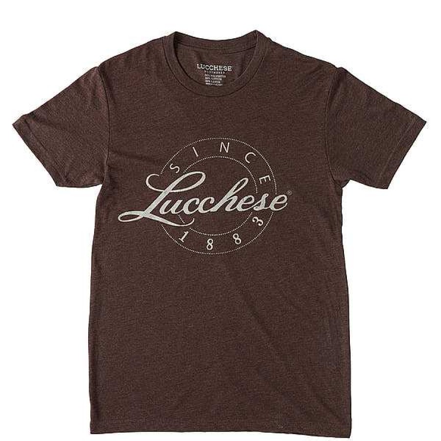 Uomini Lucchese | T-Shirt Lucchese Retro Invecchiata