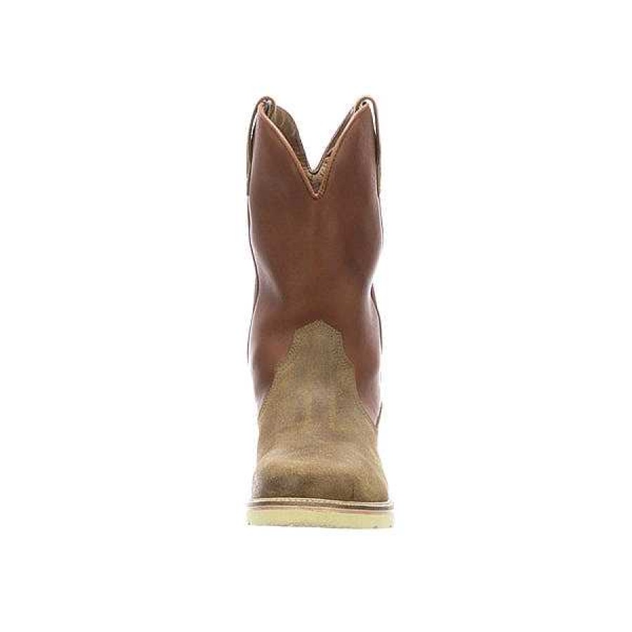 Uomini Lucchese | Stivale Pull On In Pelle Scamosciata