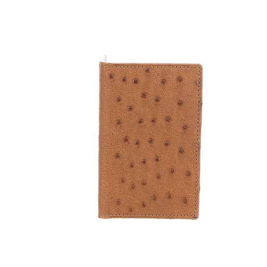 Uomini Lucchese | Portafoglio Bifold In Struzzo