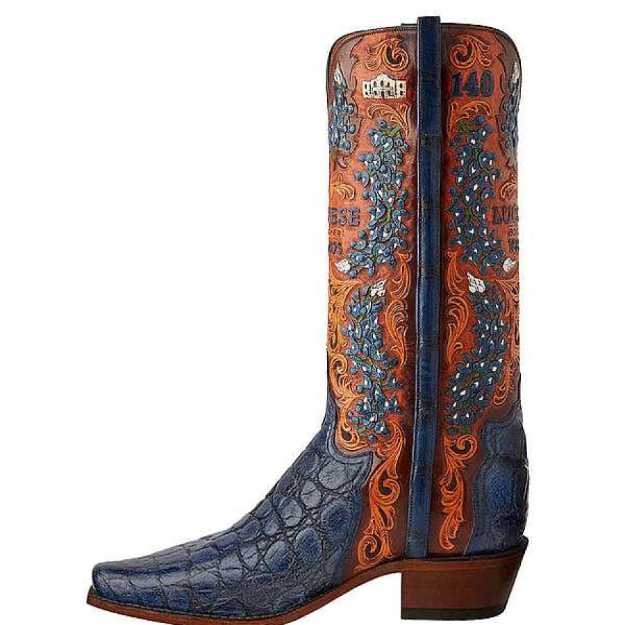 Donne Lucchese | Stivale Bluebonnet 140Esimo Anniversario Da Donna